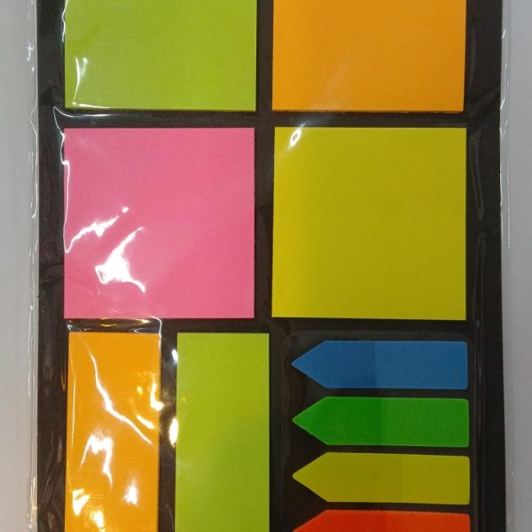 Stick notes surtidos en blister- 11162