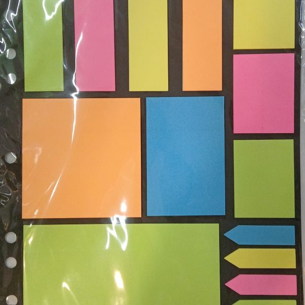 Stick notes surtidos en blister-11193