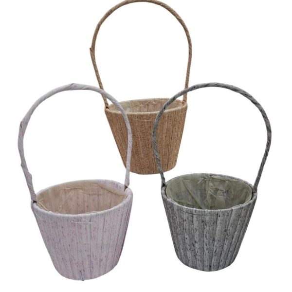 Canasta forrada 23 cm- 16855