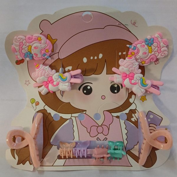 Set infantil para el pelo picos-broches- 18632