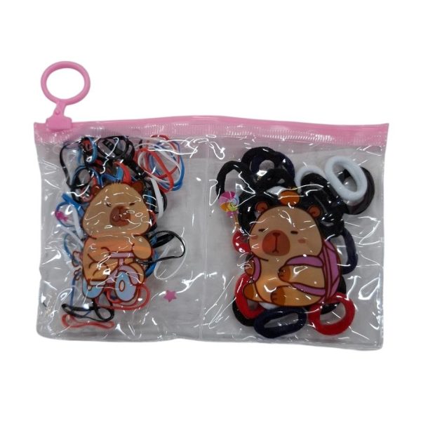 COLITAS MINI +´TERMINALES DE TRENZA SURT. ESCOLAR EN ESTUCHE CON CIERRE- 19032