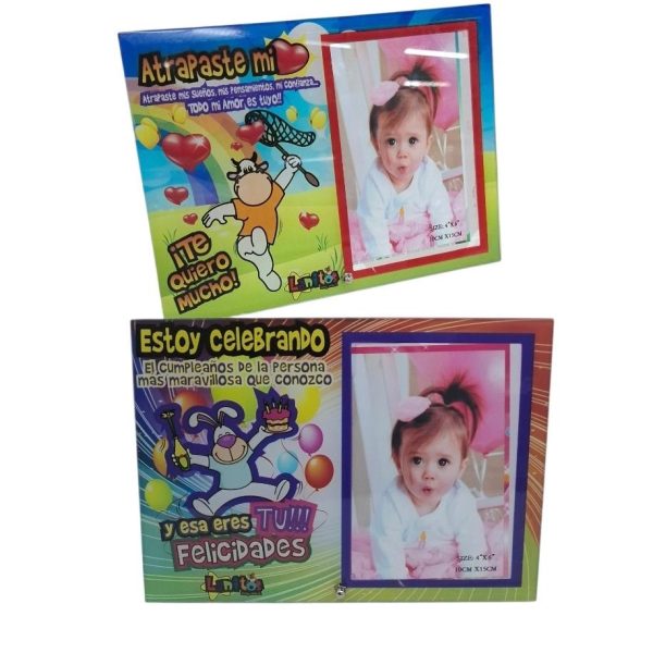 Portarretrato 10x15 vidrio con inscripcion-25500