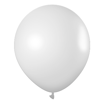 Globo standart BLANCOS 12" x 25u- 40011