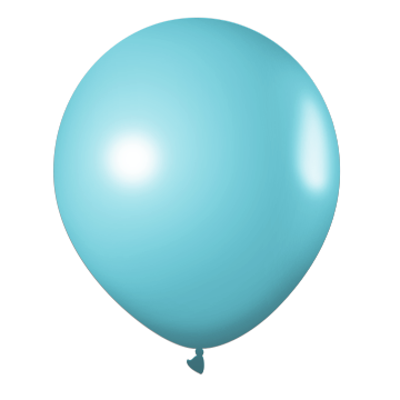 Globo standart CELESTE 12" x 25u- 40103
