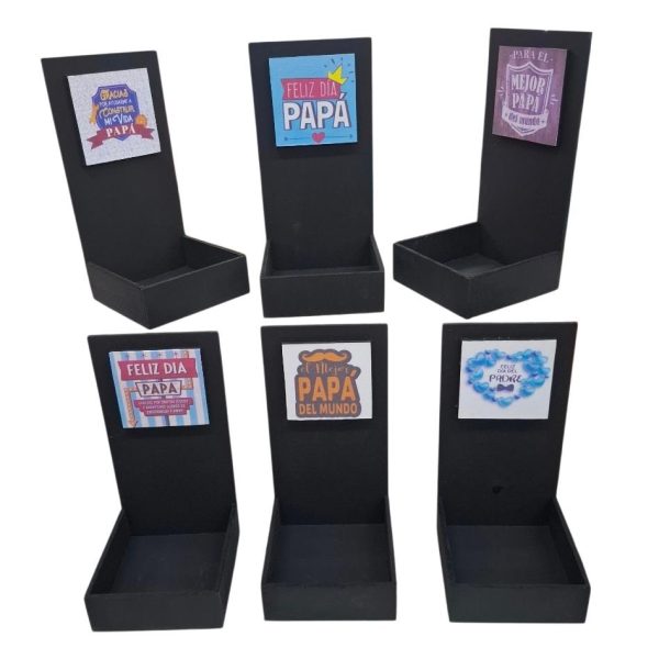 Base madera para mate - taza-peluche - multiuso-DIA DEL PADRE- 4280