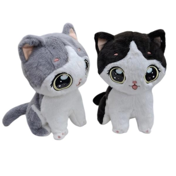 Gato peluche 26 cm ojos grandes- 4791AA