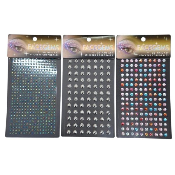 Stickers Face  3 D audtoadhesivos -67239