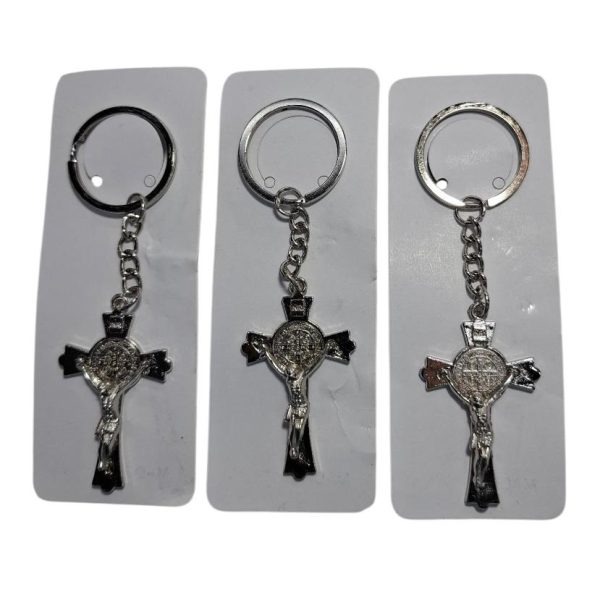 Llavero CRUZ con relieve x 3u- 73838