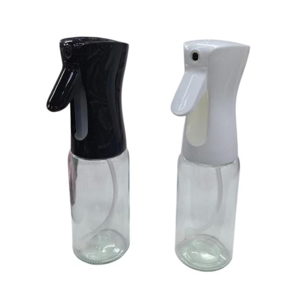 Aceitera vidrio 22 cm con spray gatillo -87098