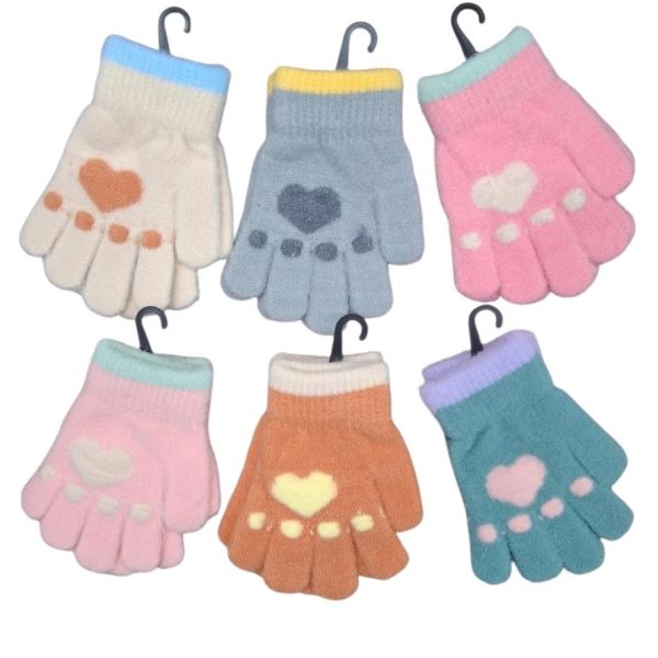 Guante infantil tejido polyester -87483