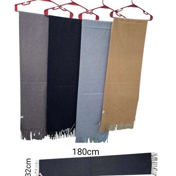 Chalina-bufanda bremer 32x180cm lisa- 88014