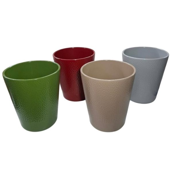 Maceta ceramica esmaltada 15x13- 88231