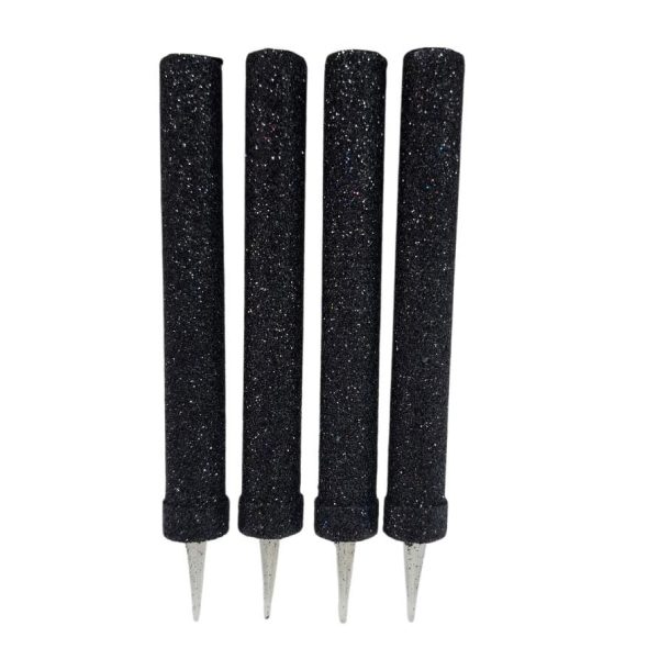 Vela bengala x4u  NEGRAS gibreada - 8867N