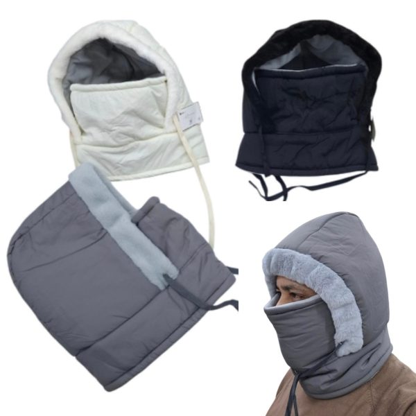 Gorro pasa montaña impermeable con interior corderito- 03923