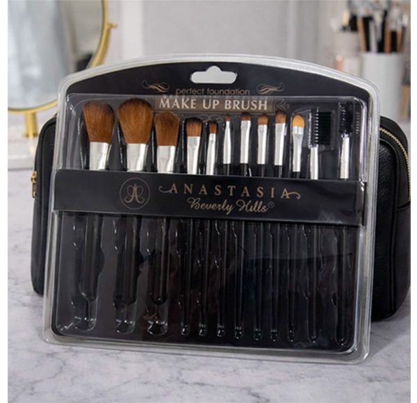 Set brochas maquillaje x 12u - 09774