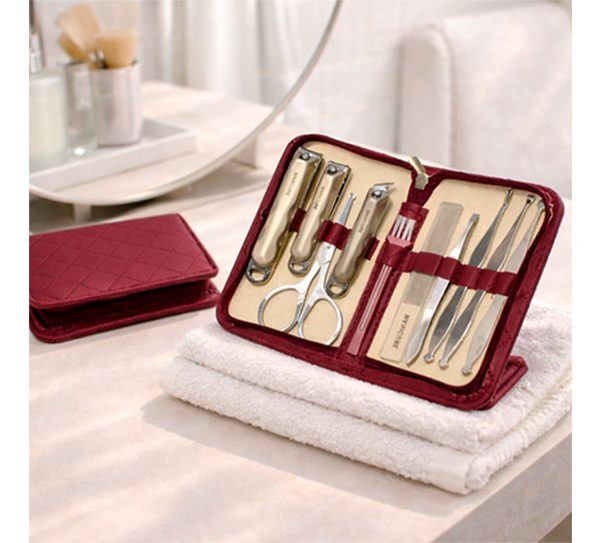 Set manicura 10 pzas en estuche con cierre- 11645