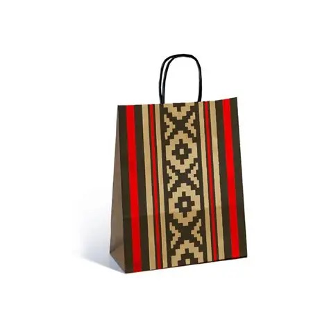 Bolsa de regalo 22x10x30 Guarda Pampa manija torzada- 85828