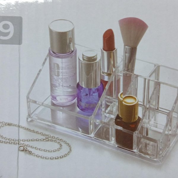 Organizador de cosmeticos acrilico 9 divisiones- 90401