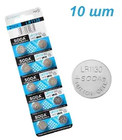 Pila LR1130- AG10-   blister x 10u- 92831