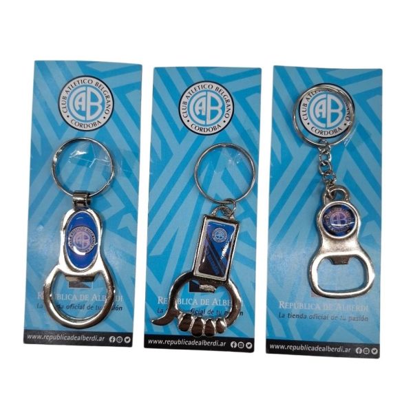 Llavero abridor metal BELGRANO-9116