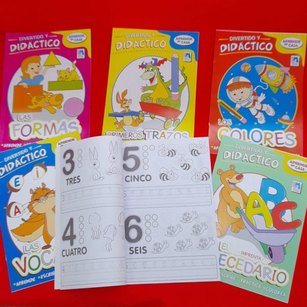 Libro para pintar DIDACTICO- 0613D
