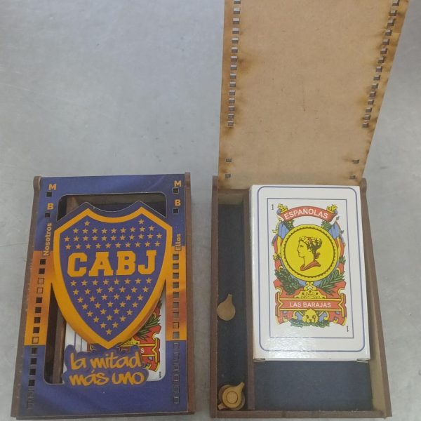 Juego de truco en caja madera BOCA- 30000BOCA