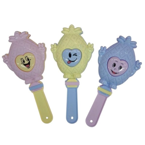 Sonajeros con carita Emogi color pastel -46755
