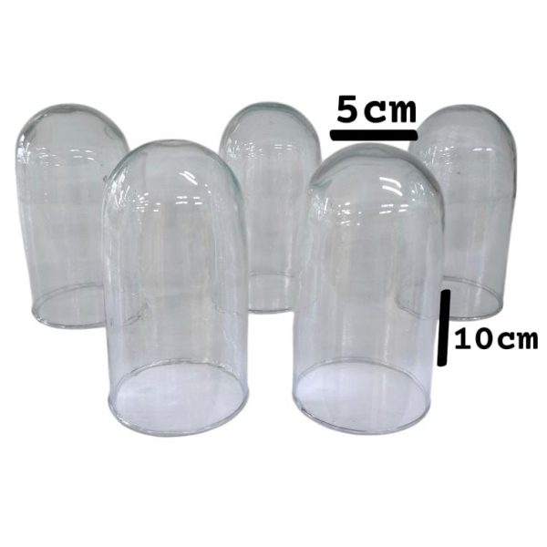 Cupula de vidrio 5x10 cm souvenirs- 4887P