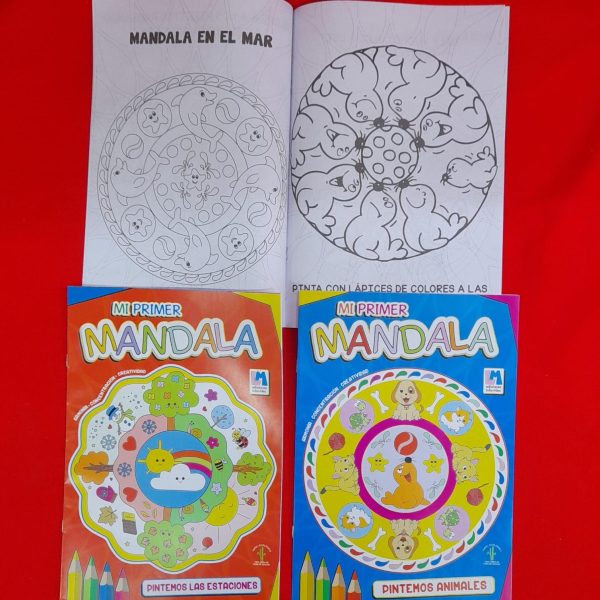 Libro para pintar MANDALAS - 88017