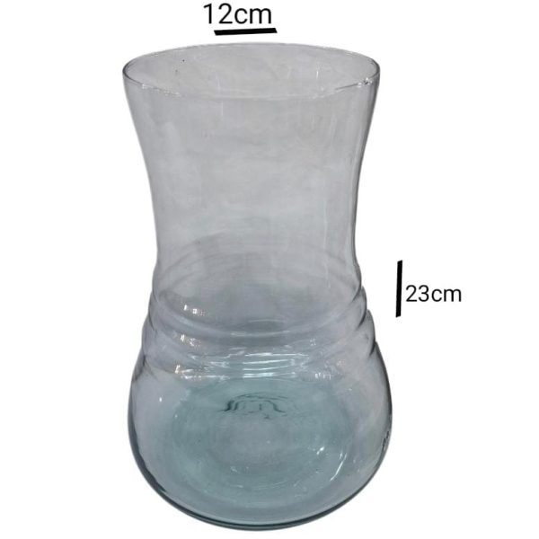 Florero  de vidrio TRENTO 23x12 - 339
