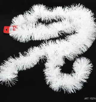 Boa Navideña 8 cm Blanca 1,80mt - 06891
