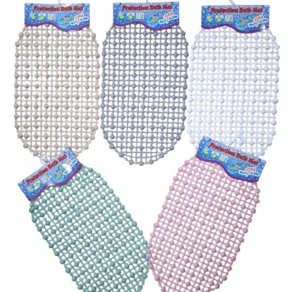 Alfombra goma para baño 68x36- 07105