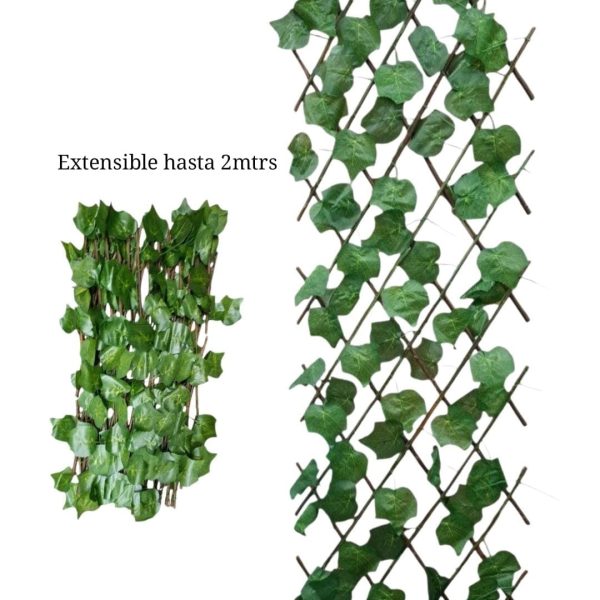 Panel extensible hasta 2 mts con enredadera- 22328