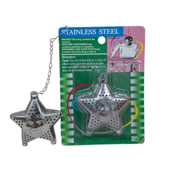 Colador ESTRELLA para te en hebras-27486