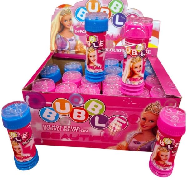 Burbujero BARBIE con tapa jueguito emboque- 49980