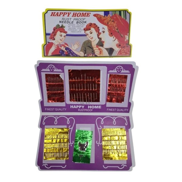 Set agujas para coser 50 pzas en blister- 707092