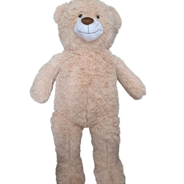 Oso peluche 100cm rulitos liso- 018430