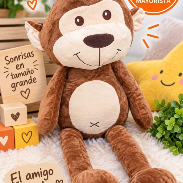 Mono panzon patas largas 80cm-0563