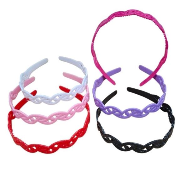 Vincha plastica infantil  colores surtidos- 15031