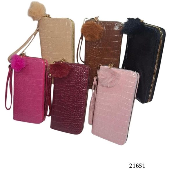 Billetera fichero 1 cierre dama-21651