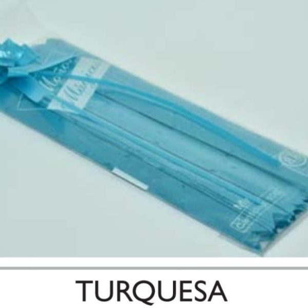 Moño Magico N° 25 x100u TURQUESA- 55659