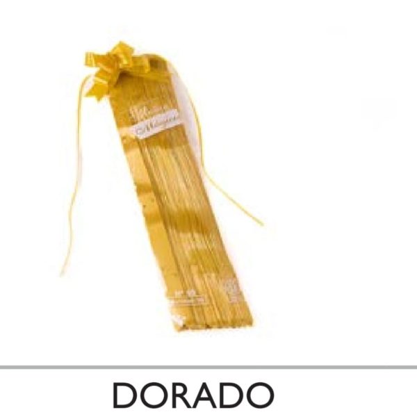 Moño Magico N° 40 x50 DORADOS- 55676
