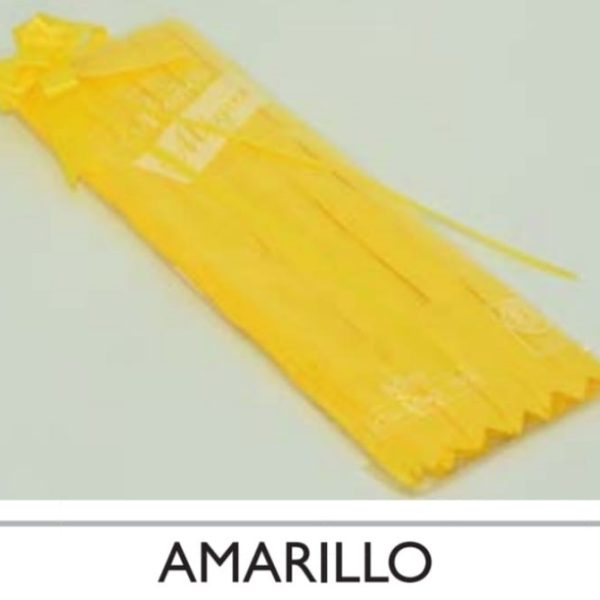 Moño Magico N° 25 x100u AMARILLO- 55688