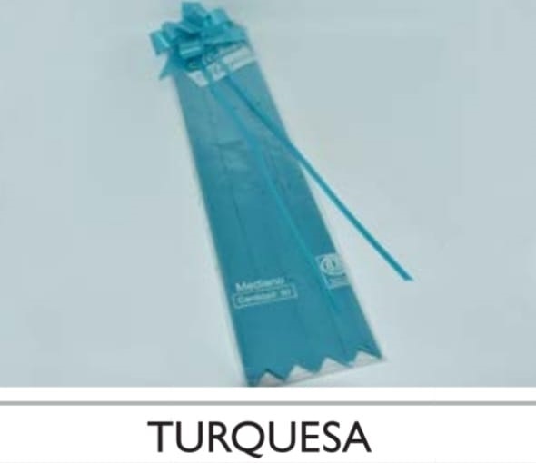 Moño Magico N° 40 x50 TURQUESA- 55702