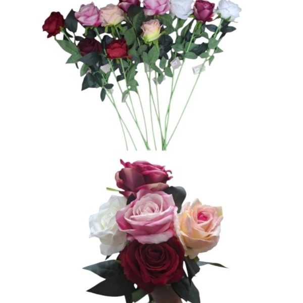 Vara de ROSA 73cm surtidas-83866