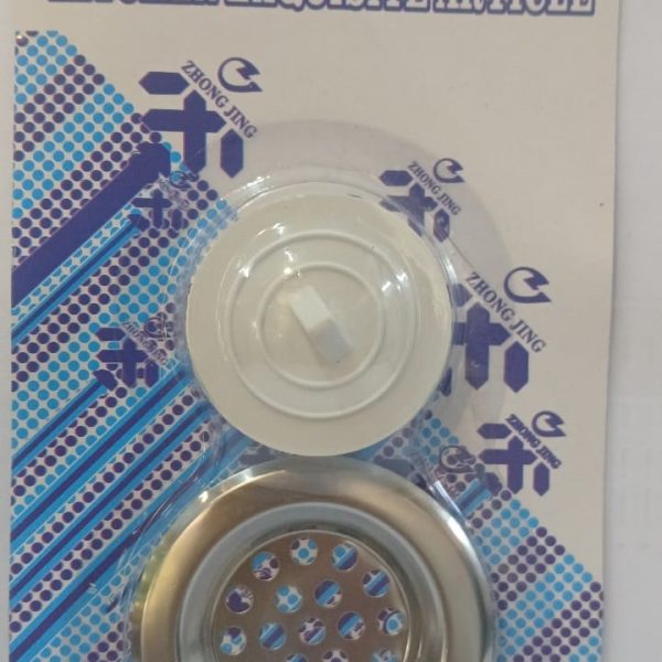 Tapon y filtro para piletas de cocina o lavadero en blister- 90116
