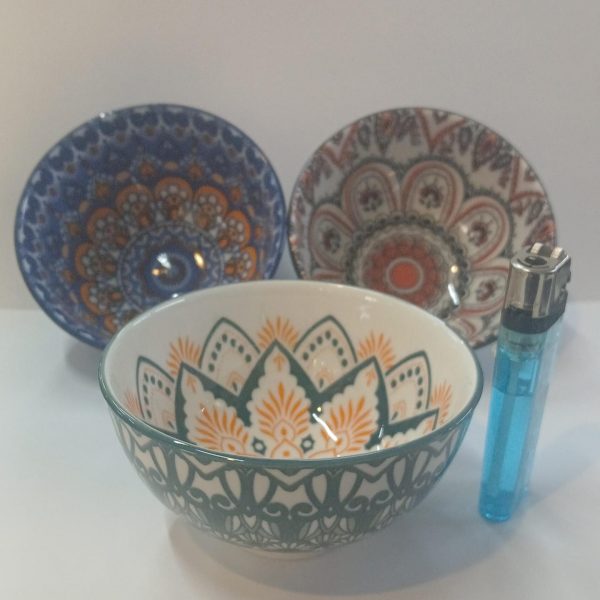 Cuenco ceramica esmaltada 5x9 - 90736