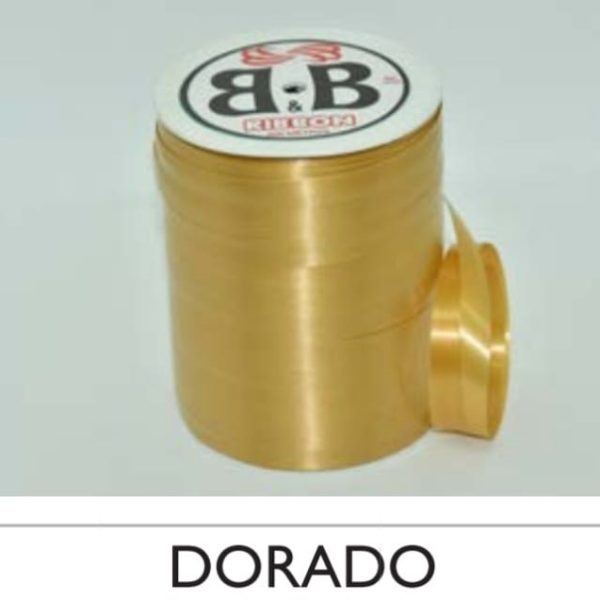 Cinta 1 cm x 500mts DORADA-98521