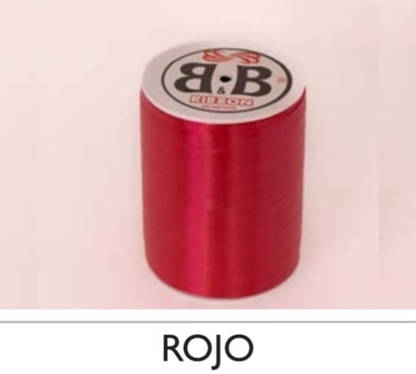 Cinta 1 cm x 500mts ROJA- 98522
