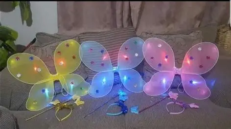 Alitas Mariposa con vincha y varita- 06025